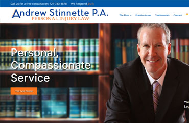 Stinnette Law — Law Firm Website by Zucker and Zucker